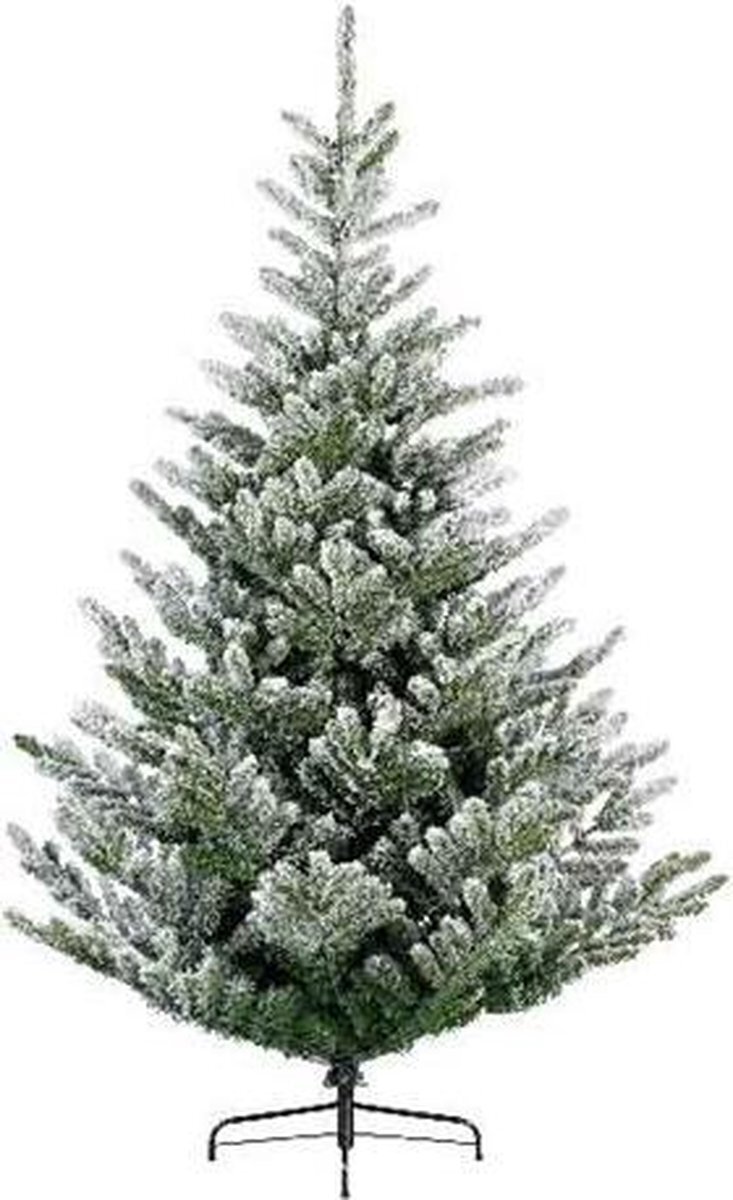 Decoris Kunstkerstboom Liberty spruce snowy h180 cm groen/wit
