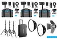 Nanlite Forza 60 II Kit triple avec étui, pied d'éclairage, Fresnel et boîte à lumière