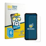 BROTECT - Screenprotector voor Oukitel WP66 - Folie Beschermfolie transparant 6 Stuks