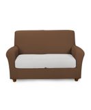 Caleffi 51227 Sofabedekking, Stretch, Katoen, Polyester, Bruin, Grijs