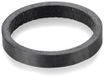 XLC Spacer-2500532110 Spacer, uniseks, volwassenen, zwart, 1 1/8 inch