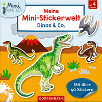 Coppenrath Verlag SPIEGELBURG COPPENRATH Mijn ministickerwereld: Dinos & Co.