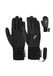 Reusch Baffin Touch-TEC uniseks volwassen sporthandschoenen, extra ademend, touchscreen-winterhandschoenen, zwart/zilver, 8