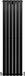 Radiateur design - noir mat - 1600 mm x 420 mm - 15 ans de garantie