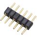 Connecteur mâle/mâle pour bandes LED RVB+CCT (6 broches 11 mm)