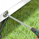 Double Dragon 30 cm Caravan Corner Steady Jack Leg Winder Boor Adapter Attachment