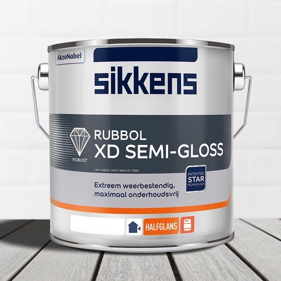 Sikkens XD Semi-Gloss 2 5 liter wit