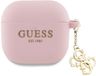 Guess Airpods 4 Cover Siliconen Voor Airpods 4 4G Charm Gevouwen