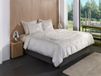 Heckettlane Dekbedovertrek Lauren - Katoen-Satijn - Off-White - 240x200/220 cm