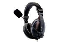 Havit HV-H139D Casque Filaire Bandeau Bureau/centre d'appels Noir