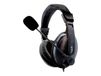 Havit HV-H139D Casque Filaire Bandeau Bureau/centre d'appels Noir