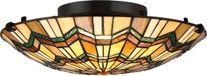 Steady Lighting Bohemian Plafondlamp - Glas - Brons - E27 - 42.1cm