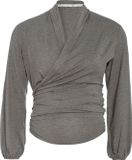 Baby's Only Zwangerschaps wikkeltop Glow - Hazel Brown - XL