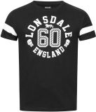 Lonsdale London Askerswell Heren T-shirt - Zwart - L