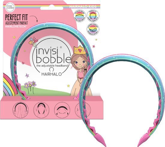 Invisibobble HairHalo Kids Rainbow Crown