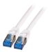 EFB Elektronik K5525FWS.1 Netwerkkabel Wit 1 m Cat6a S/FTP (S-STP)
