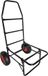 Merkloos Relaxdays Transportwagen - 50x102x37 cm - zwart