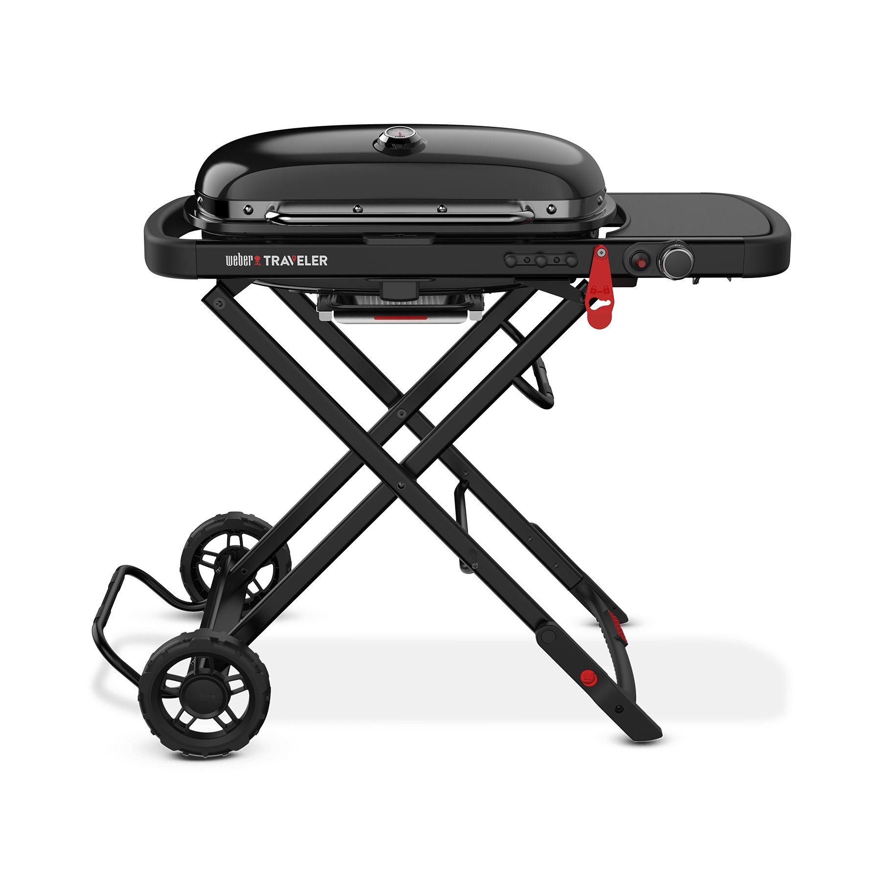 Weber Traveler LP Stealth Edition Gas BBQ - Black - 3800W