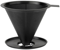 Stelton Nohr Slow Brew Dripper Met Filter Zwart Metallic