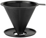 Stelton Nohr Slow Brew Dripper Met Filter Zwart Metallic