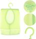 Sac à pinces à linge - Sac de rangement en filet suspendu multifonctionnel - Pour pinces à linge, chaussettes, sous-vêtements et salle de bain - Vert