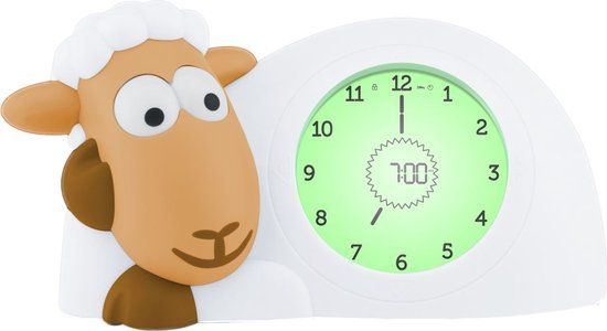 Zazu Sam Slaaptrainer Schaap Bruin Kinderwekker ZA-SAM-8