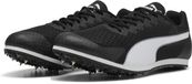 Puma evoSPEED Star 9 Schoenen Laag Mannen Synthetisch Polyester Zwart/Wit Maat 39