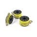 Best Divers ML0060YL onderwaterrol, zwart/geel, 15 meter