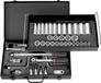 Facom set van korte en lange 12-kantdoppen van 3/8 tot 11/4