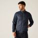 Regatta Gevulde Jas Hiking Heren Waterafstotend Ademend Blauw Polyester M