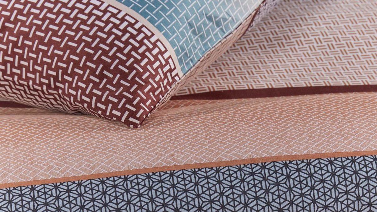 Beddinghouse Odette Dekbedovertrek - Tweepersoons - 200x200/220 cm - Blue
