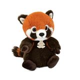 LES DOUX STRETCH Rode panda 20 cm