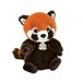 LES DOUX STRETCH Rode panda 20 cm