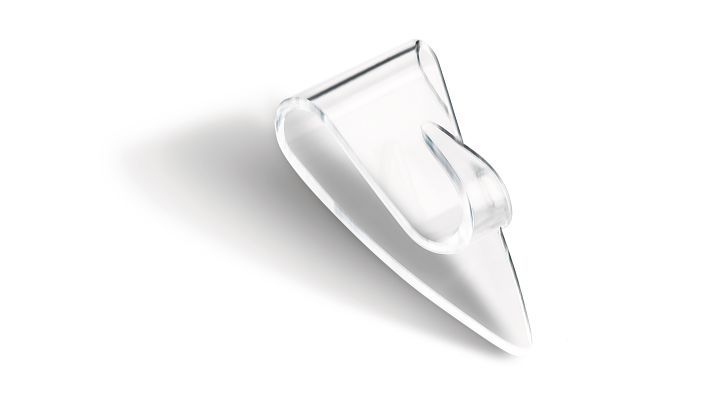 tesa Powerstrips - Kledinghaken - Transparant - 5 stuks