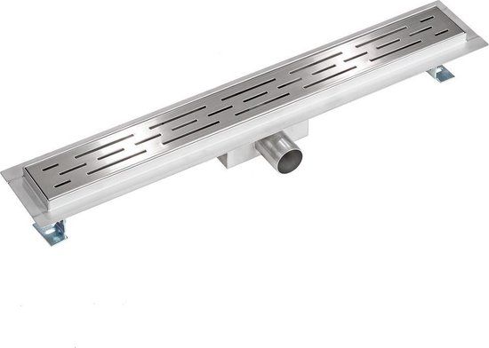 Aloni RVS Douchegoot Flens met Uitneembaar Sifon 50cm