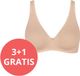 Sloggi Basic+ Soft Bra Dames Beha - BEIGE