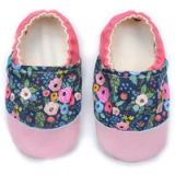 Titot Chaussons bébé fille Titot Roses sur Marine