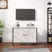 Maison Exclusive - Meuble TV avec portes, gris Sonoma, 60x35x45 cm, panneau de particules