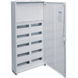 Hager FWB72N Veldverdeler Opbouw (op muur), Inbouw (in muur), Deels verzonken Aantal groepen: 120 Aantal rijen: 10 Inhoud: 1 stuk(s)