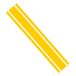 Ambiance Sticker Autokap Stripe, Racing Sticker Body Side Stripe Decal, Dak Rok Bumper Stripe Decal Vinyl, Gemodificeerde Stripe Decal Auto Decor Mosterdgeel - 1 Stuk 124 cm