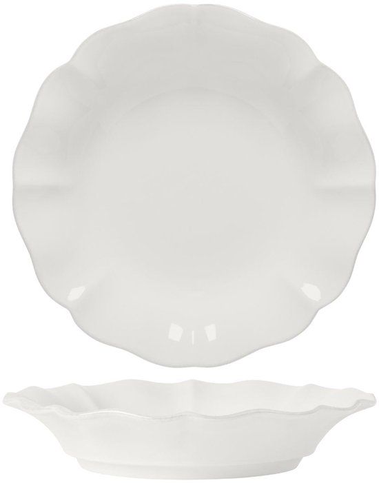Costa Nova Diepe Borden / Pastaborden Rosa White ø 25 cm - 6 stuks