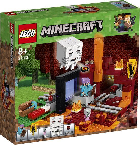 LEGO Minecraft Het onderwereldportaal 21143