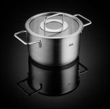 Fissler Pure Collection Set de casseroles avec couvercle en verre - 4 pièces
