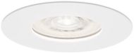 HOFTRONIC Bari LED inbouwspot extra plat 58mm - 3,8W 270lm - GU10 LED Module - 6000K daglicht wit - Dimbaar - Rond - IP65 waterdicht - Wit