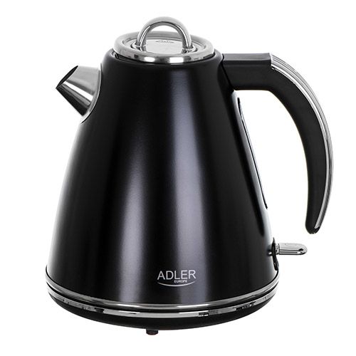 Adler AD 1343 Waterkoker - 1.5L - Zwart - RVS - 1850W