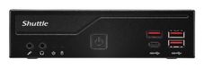 Shuttle Slim PC DB860, S1851, Intel B860, LGA 1851, DDR5, 2x HDMI, 1x DP, 1x USB-C (DP), 2x LAN, 2x COM, VESA