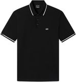 Armani Exchange Giorgio Armani S.p.A. Rise Zwart Polo Korte Mouw L