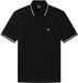 Giorgio Armani S.p.A. Rise Polo Noir Manches Courtes L