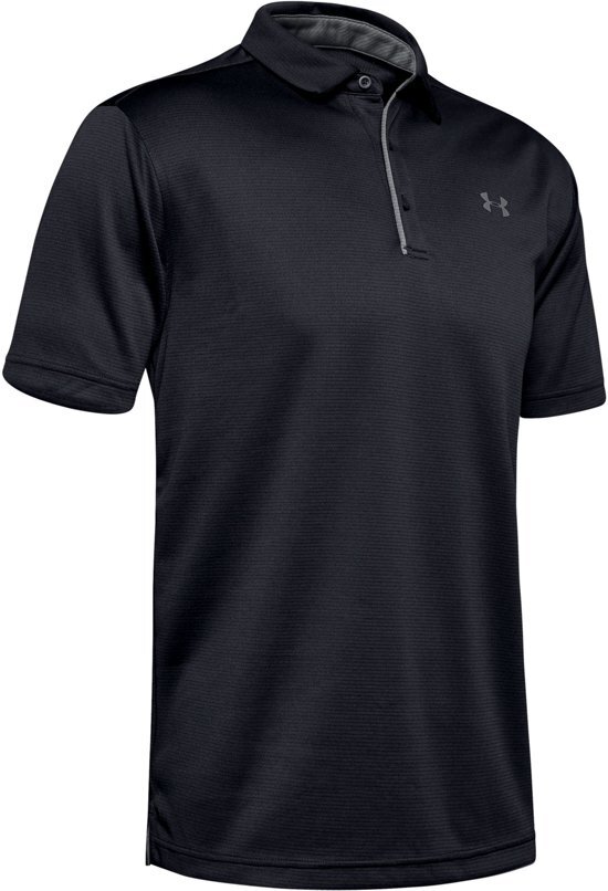 Under Armour Tech Polo- Sportshirt - Heren - Maat M - Zwart