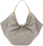 Coccinelle Leren handtas schoudertas Smash Handbag Smooth Leather Eucalipto groengrijs